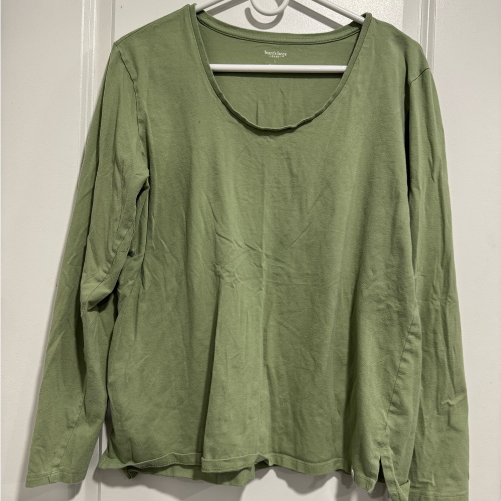 Burt's Bees Sage Long Sleeve Tee